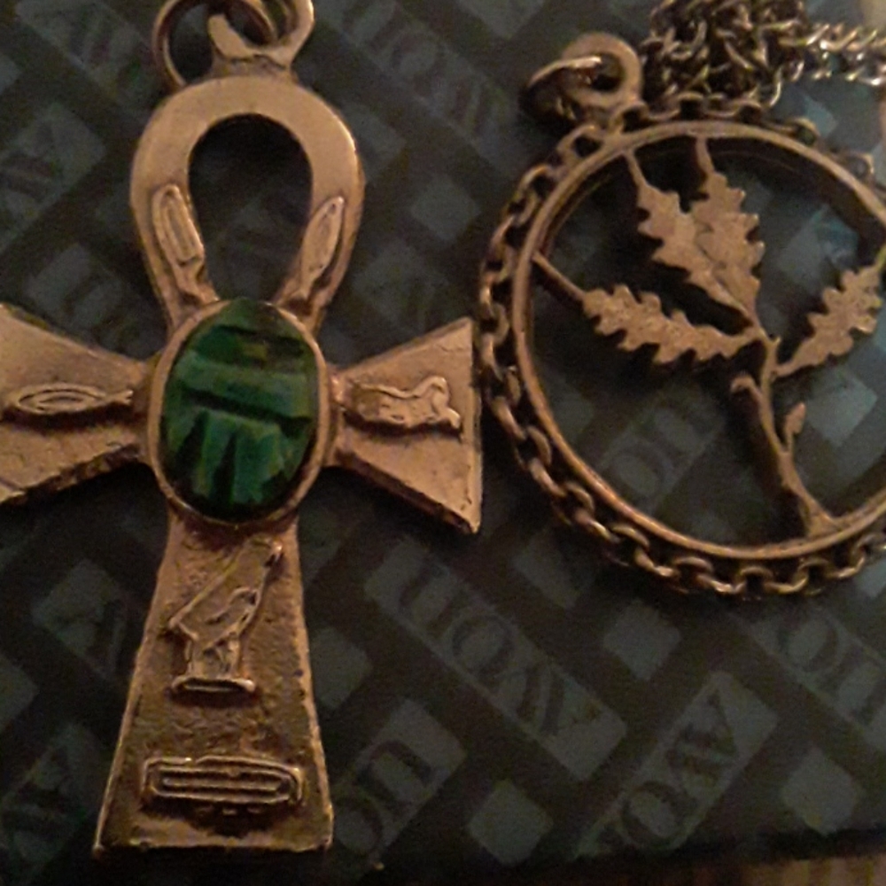 Cross and necklace